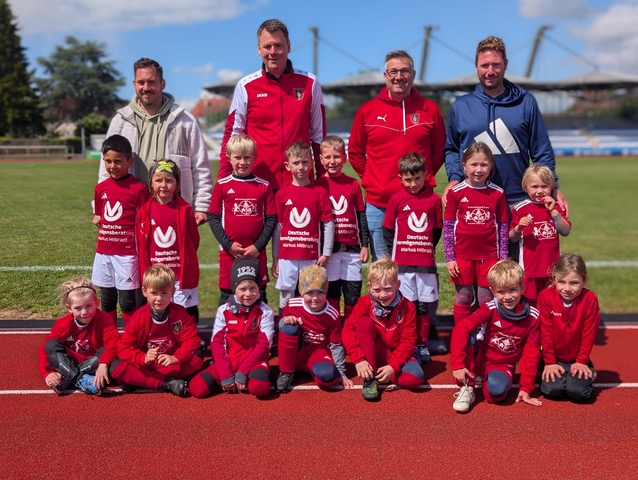 Bambini beim Spieltag beim VfB Friedrichshafen
