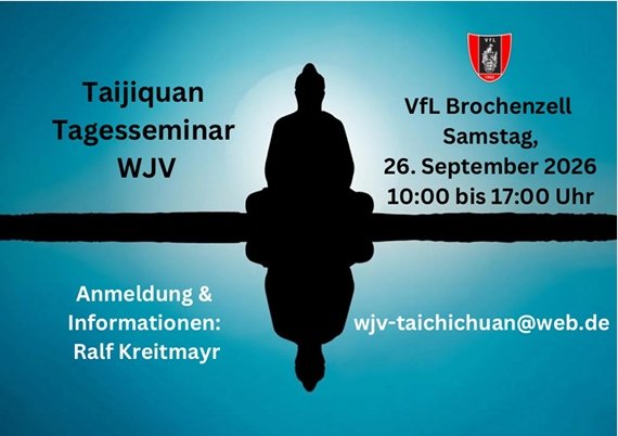 Taijiquan Tagesseminar WJV am 26. September